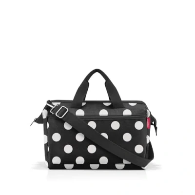 Afbeelding van Reisenthel Allrounder S Pocket Reistas 11L Dots Wit