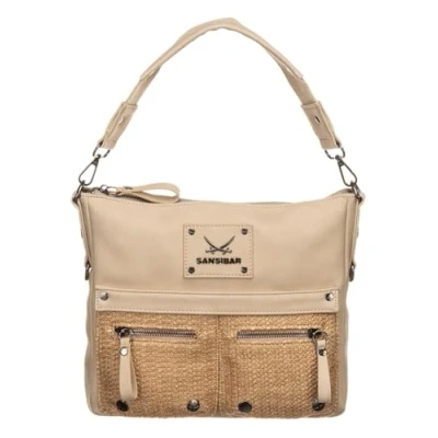Afbeelding van Sansibar Schoudertas Shoulder Bag Sand Beige