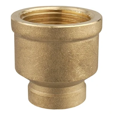 Afbeelding van Cornat reductiermof, messing blank met binnendraad, A 1 IG, B 1/2 inch stuk, T396551 x 3/4