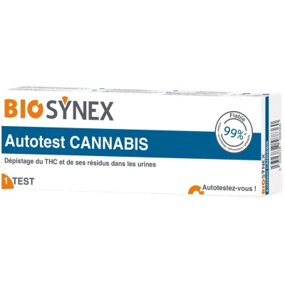 Afbeelding van BioSynex Cannabis Zelftest Urinetest Gevoelig: 50 ng/ml Snel en Betrouwbaar THC Detectie Kit