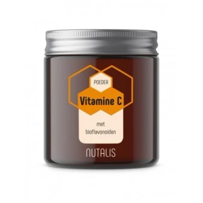 Afbeelding van Nutalis Vitamine C Poeder met Bioflavonoïden 90GR