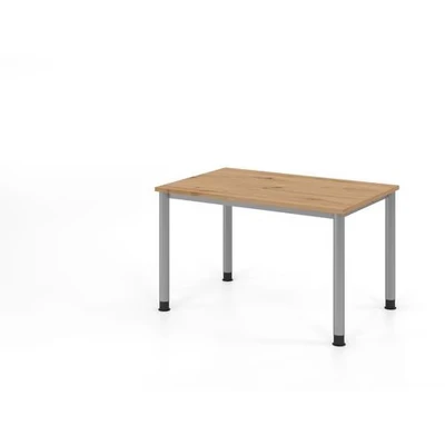 Afbeelding van HILO 12 S Bureau 120x80 Tafelhoogte I In hoogte verstelbaar Knoestige Eiken