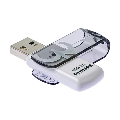 Afbeelding van Philips USB Stick 32GB Memory 3.0 Flash Drive Vivid Edition with Swivel for PC, Laptop, Computer Data Storage Reads up to 100MB/s
