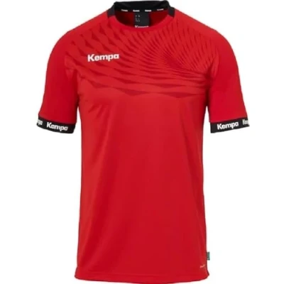 Afbeelding van Kempa Wave 26 Shirt Heren Jongens Sportshirt Korte Mouw T Functioneel Handbal Gym Fitness Jersey elastisch en ademend