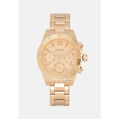 Afbeelding van Guess Phoebe Horloge Rose goldcoloured, Dames, Maat: One Size, gold coloured