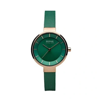 Afbeelding van BERING dameshorloge Solar Movement Charity Collection met roestvrij staal en saffierglas 14631