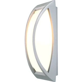 Afbeelding van Slv armatuur meridian 2 zilver e27 max 25w ip54 230444