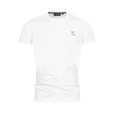 Afbeelding van Indicode Jeans Inansel Tshirt basic, Heren, Maat: Small, Offwhite