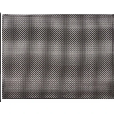 Afbeelding van Placemat fijne band 45x33 cm verpakt per 6 stuks kleur zilverGrijs