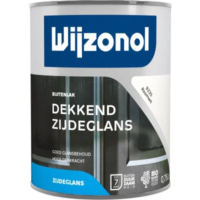 Afbeelding van Wijzonol Dekkend Zijdeglans Schakelverf 750 ml 9235 Roomwit