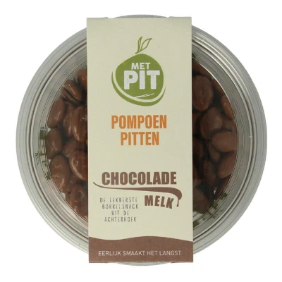 Afbeelding van Pompoenpitten melkchocolade