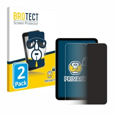 Afbeelding van BROTECT privacy screenprotector voor Apple iPad Mini 6 WiFi 2021 Folie Beschermfolie Blauwlichtfilter (2 Stuks)