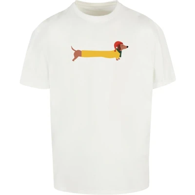 Afbeelding van Merchcode Christmas DOG Tshirt print, Heren, Maat: Small, Ready for dye