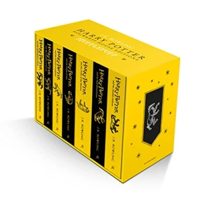 Afbeelding van Harry Potter Hufflepuff House Editions: Paperback Box Set: 1 7