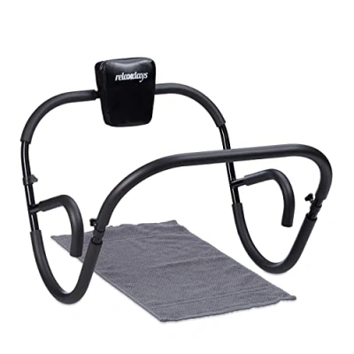 Afbeelding van Relaxdays buikspiertrainer opvouwbaar buiktrainer ab trainer hoofdkussen shaper
