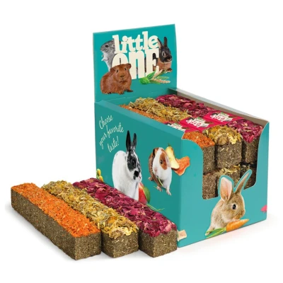 Afbeelding van Little One Knabbelstick Van Weidegrassen Knaagdiersnack 9x85 g