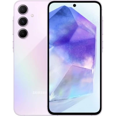 Afbeelding van Samsung Galaxy A55 5G 128GB Paars Los Toestel Simlockvrij 2 Jaar Garantie Geen Verzendkosten &amp; Morgen In Huis Mobiele Telefoon