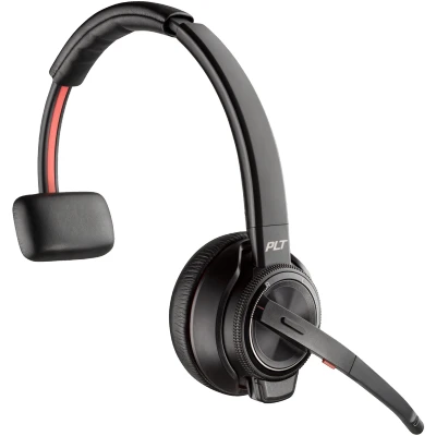 Afbeelding van POLY Savi 8210 Headset Bedraad Handheld Kantoor/callcenter Bluetooth Zwart
