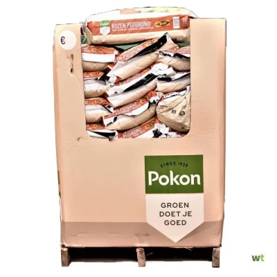 Afbeelding van Pallet Mini Rozen Grond 480 liter Pokon