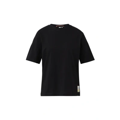 Afbeelding van QS Tshirt basic, Dames, Maat: XS, Schwarz