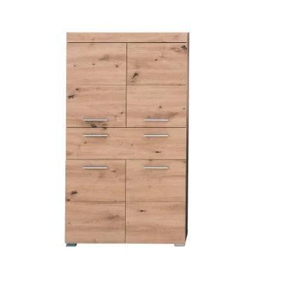 Afbeelding van Hioshop badkamerkast AmandaMando mdf eiken