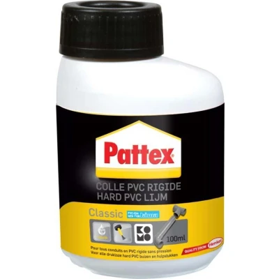 Afbeelding van Pattex Hard PVC Lijm Transparant 100 ml