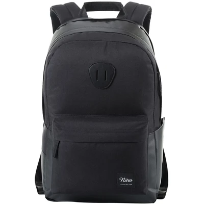 Afbeelding van Nitro Urban PLUS 45 CM Laptopfach Rugzak, Maat: One Size, Though black