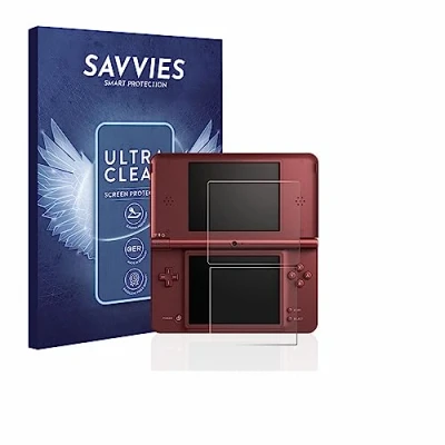 Afbeelding van Savvies (18 Stuks) Schermbeschermer voor Nintendo DSi XL Screen Protector Ultra Transparant