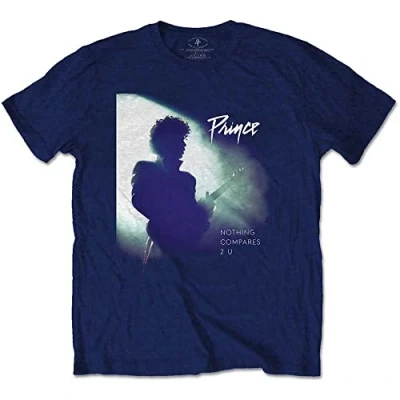 Afbeelding van Prince Heren Tshirt 2XL Nothing Compares 2 U Blauw