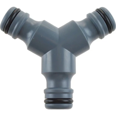 Afbeelding van REHAU Y connector 13 mm (1/2&quot;&quot;), driezijdig tuinslang verbindingsstuk