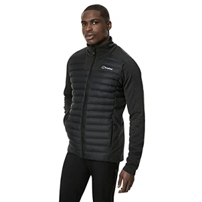 Afbeelding van Berghaus Heren Hottar Hybrid Synthetische Geïsoleerde Jas Zwart/Zwart, X Small