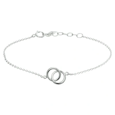Afbeelding van Zilver Gerhodineerde Armband rondjes 1 1325589