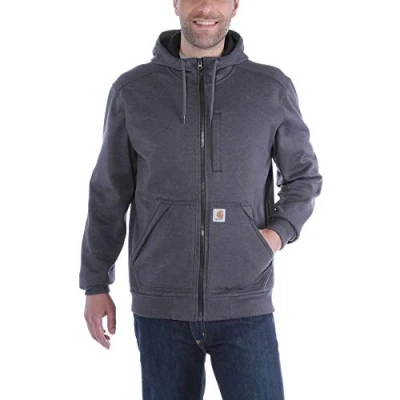 Afbeelding van Carhartt 101759 Wind Fighter Hooded Sweatshirt Relaxed Fit Carbon Heather L