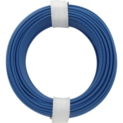 Afbeelding van Donau Elektronik 118 2 Draad 1 x 0.14 mm² Blauw 10 m