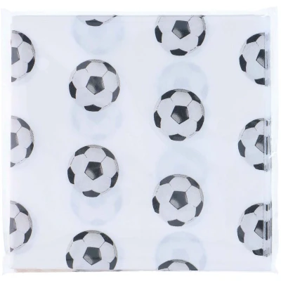 Afbeelding van Papieren servetten voetbal 20 stuks 33x33cm