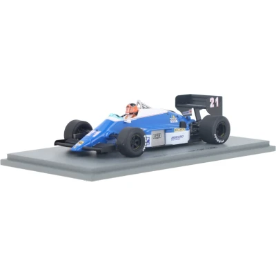 Afbeelding van Osella FA1G Alfa Romeo Spark Modelauto 1:43 1986 Piercarlo Ghinzani Squadra Corse S3966