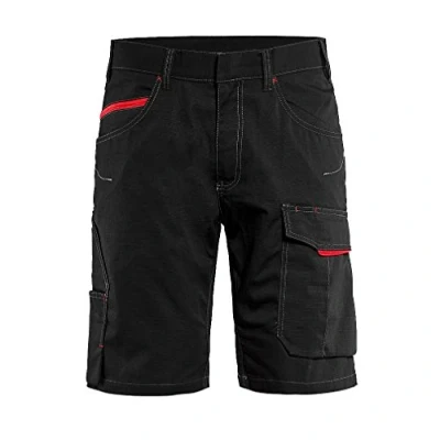 Afbeelding van Blaklader Service short 1499 1330 Zwart/Rood C44