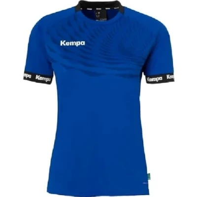 Afbeelding van Kempa Wave 26 Shirt WOMEN Dames Sportshirt Korte Mouw T Functioneel Handbal Gym Fitness Jersey elastisch en ademend getailleerd