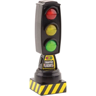Afbeelding van John Toy Verkeerslicht met geluid