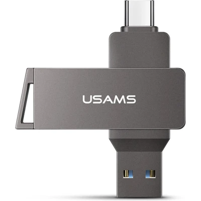 Afbeelding van USAMS USB Stick 128GB met Type C + 3.0 Dual Flash drive