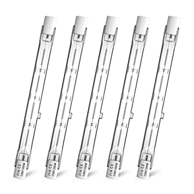 Afbeelding van Klarlight R7s Halogeenlampen 118mm, Halogeen Bulb 500W, J118 J Type Lineaire Dubbele End Floodlight Dimbare Staaf, 11000 Lumen Super Heldere Vloerlamp, 220 240 Volt