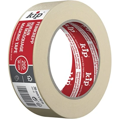 Afbeelding van kip masking tape 205 natuur 36mm x 50m