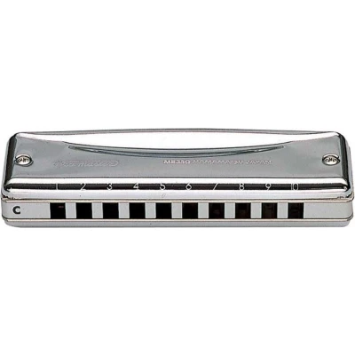 Afbeelding van Suzuki Promaster MR 350 C Japans topmerk mondharmonica bluesharp toonsoort