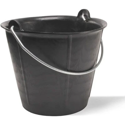Afbeelding van Rubi bouwemmer met inhoudsmaten (12 l)