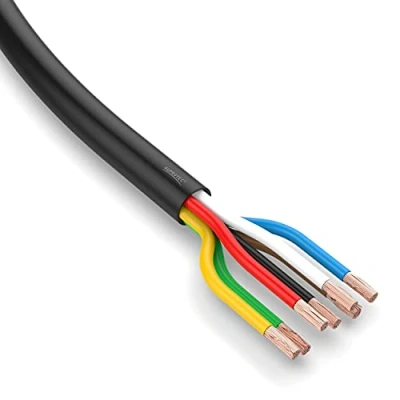 Afbeelding van AUPROTEC FLRYY Autokabel, 7 x 1,0 mm², 5 m, rond, voertuigkabel/voertuigkabel, verschillende toepassingen, polige kabel geschikt voor aanhangers