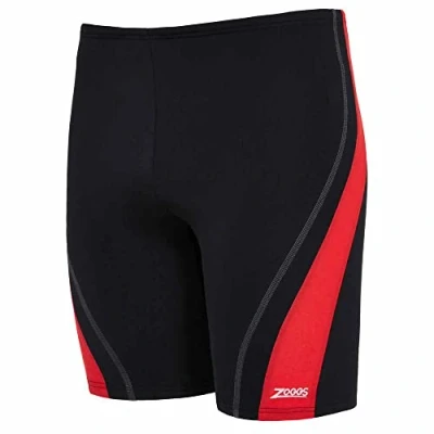 Afbeelding van Zoggs Heren Ecolast + Eaton Mid Jammer, zwart rood, 42