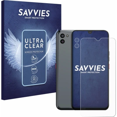 Afbeelding van Savvies (18 Stuks) Schermbeschermer voor Gigaset GS5 PRO SE (Voor+Camera) Screen Protector Ultra Transparant