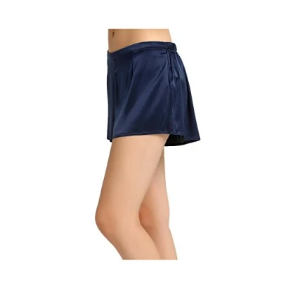 Afbeelding van Jasmine Silk Lady&#039;s Classic French Knickers boxers Navy (Extra Large)