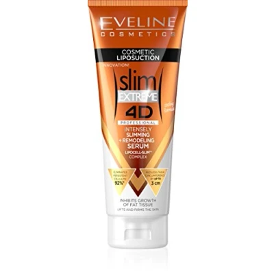 Afbeelding van Eveline Cosmetics Slim Extreme 4D Liposuction Intensely Slimming Plus Remodeling Serum 250ml.