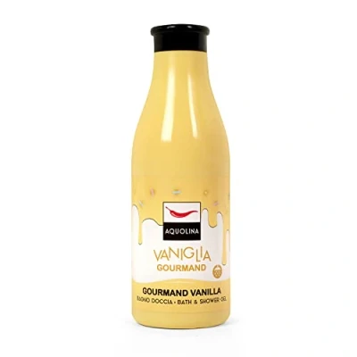 Afbeelding van Aquolina Duschgel Vanille Gourmand. Cremiges, leichtes Schaumbad, das schnell aufgenommen wird 500 ml